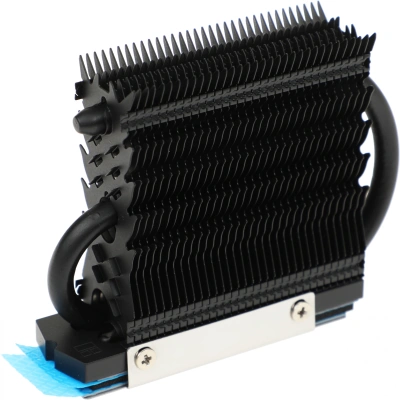 Радиатор для SSD Thermalright HR-09 2280 Pro черный/черный алюминий Ret (HR-09-2280-PRO-BL)