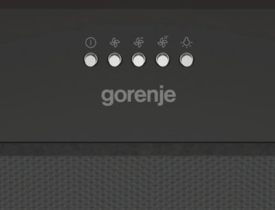 Вытяжка встраиваемая Gorenje BHI626E6B черный управление: кнопочное (1 мотор)