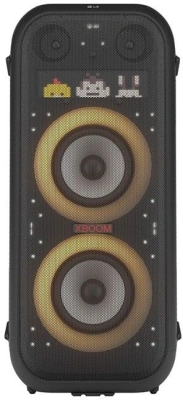 Минисистема LG XBOOM XL9T черный/красный 1000Вт USB BT
