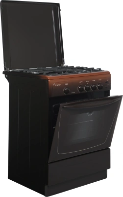 Плита Газовая Gefest CG 60MC6 K83 коричневый (металлическая крышка) реш.чугун