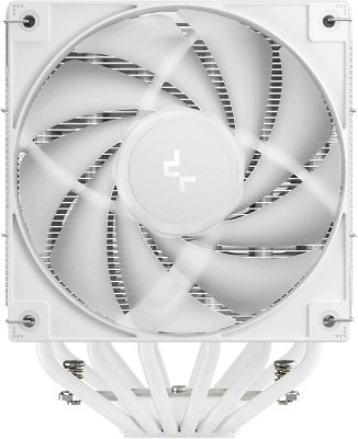 Устройство охлаждения(кулер) Deepcool AG620 Wh V2 ARGB Soc-AM5/AM4/1200/1700/1851 белый 4-pin 15-29dB Al+Cu 260W 1330gr Ret (R-AG620-WHAMMN-GJD)