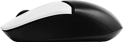 Мышь A4Tech Fstyler FB12 белый/черный оптическая 1200dpi беспров. BT/Radio USB 3but (FB12 PANDA)