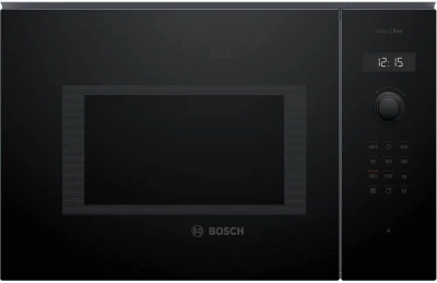 Микроволновая печь Bosch BEL454MB1F черный (встраиваемая)