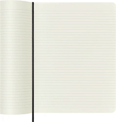 Блокнот Moleskine CLASSIC SOFT QP621 XLarge 190х250мм 192стр. линейка мягкая обложка черный