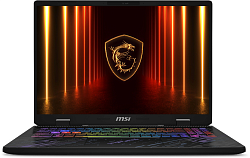 Ноутбук MSI Pulse A16 AI+ C3HWFKG-031XRU Ryzen AI 7 350 32Gb SSD1Tb NVIDIA GeForce RTX 5060 8Gb 16" IPS QHD+ (2560x1600) FreeDOS black WiFi BT Cam (9S7-15PK11-031)