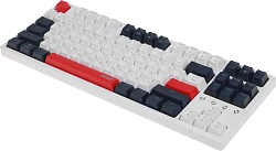 Клавиатура Acer OKW305 механическая белый USB Multimedia for gamer LED (ZL.KBDCC.01W)