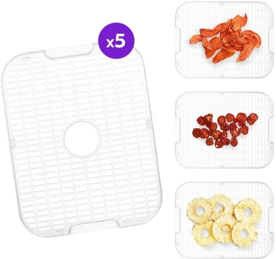 Сушка для фруктов и овощей Kitfort КТ-1959 5под. 450Вт белый