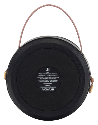 Колонка порт. Hyundai H-PAC500 черный 8W 1.0 BT/3.5Jack 10м 2200mAh