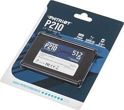 Накопитель SSD Patriot SATA-III 512GB P210S512G25 P210 2.5"