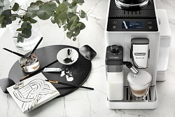 Кофемашина Delonghi EXAM440.55.W 1450Вт белый