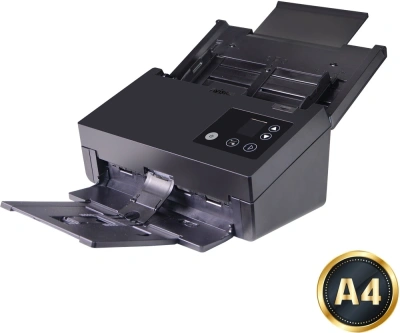 Сканер протяжный Avision AD370WN (000-0941-07G) A4 черный