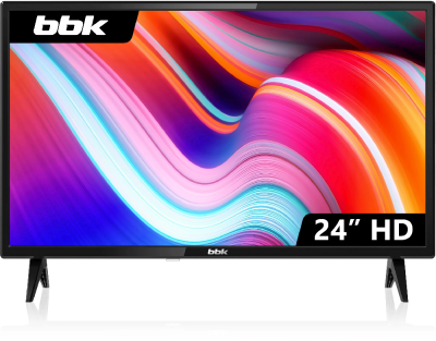 Телевизор LED BBK 24" 24LEM-1049/T2C (B) черный HD 60Hz DVB-T2 DVB-C USB (RUS)
