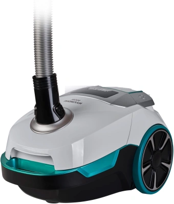 Пылесос Hyundai HYV-B4050 800Вт белый/бирюзовый (в компл.:1мешок)
