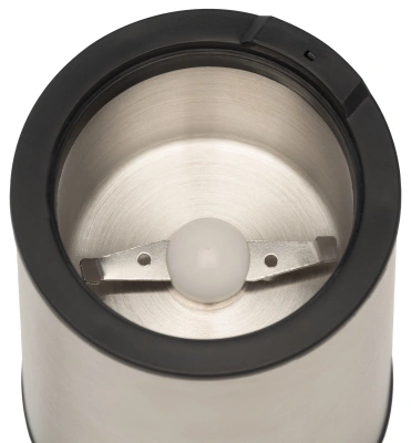 Кофемолка Hyundai HYC-G5261 200Вт сист.помол.:ротац.нож вместим.:60гр серебристый