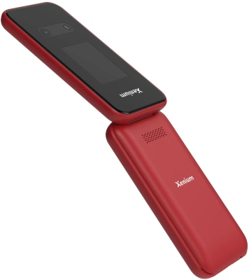 Мобильный телефон Xenium X680 красный раскладной 2Sim 2.8" 240x320 Nucleus 0.3Mpix GSM900/1800 MP3 FM microSD max32Gb