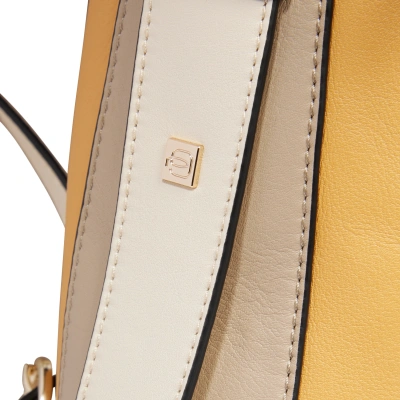 Рюкзак женский Piquadro Circle CA4576W92/GBE желтый/бежевый кожа