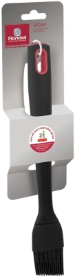 Кисть кулинарная для вторых блюд Rondell Urban RD-635 черный/красный упак.:картонная подложка