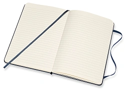 Блокнот Moleskine CLASSIC QP050B20 Medium 115x180мм 208стр. линейка твердая обложка синий