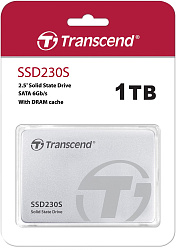 Накопитель SSD Transcend SATA-III 1TB TS1TSSD230S SSD230S 2.5" 0.3 DWPD