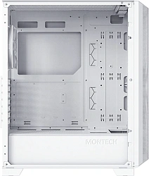 Корпус Montech Sky One Lite белый без БП ATX 5x120mm 5x140mm 2xUSB3.0 audio bott PSU