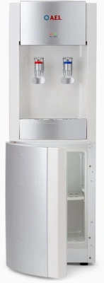 Кулер AEL LD-AEL-28c напольный электронный белый/серебристый