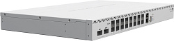 Коммутатор MikroTik CRS518 CRS518-16XS-2XQ-RM (L3) 1x100Мбит/с 16SFP 2xQSFP28 управляемый