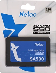 Накопитель SSD Netac SATA-III 120GB NT01SA500-120-S3X SA500 2.5"