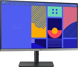 Монитор Samsung 27" Essential S4 S27C430GAIXCI черный IPS LED 16:9 HDMI матовая HAS Piv 1000:1 250cd 178гр/178гр 1920x1080 100Hz FreeSync VGA DP FHD USB 5.6кг