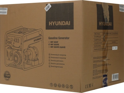 Генератор Hyundai HHY 3020FE 3.1кВт