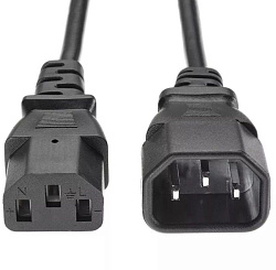 Кабель-удлинитель Premier 5-284 IEC C13 IEC C14 5м (5-284(1.0) 5.0) черный (Bulk)