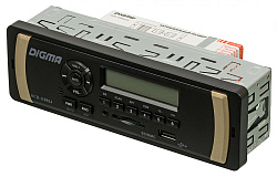 Автомагнитола Digma DCR-110B24 1DIN 4x45Вт