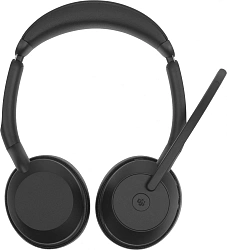 Наушники с микрофоном Jabra Evolve2 55 Link380a MS черный накладные BT оголовье (25599-999-999)