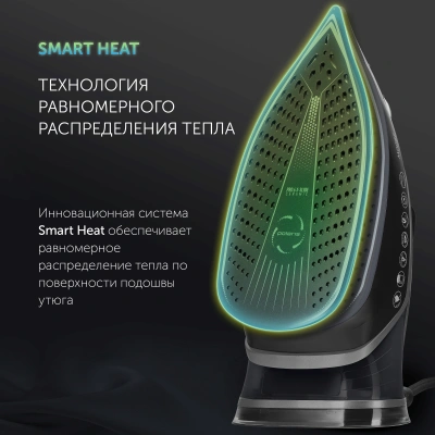 Утюг Polaris PIR 2821AK 2800Вт черный/графитовый