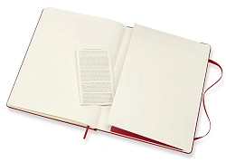 Блокнот Moleskine CLASSIC QP092F2 XLarge 190х250мм 192стр. нелинованный твердая обложка красный