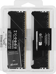 Память DDR4 2x16GB 3600MHz Kingston KF436C18BB2AK2/32 Fury Beast RGB RTL Gaming PC4-28800 CL18 DIMM 288-pin 1.35В dual rank с радиатором Ret