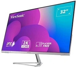 Монитор ViewSonic 31.5" VX3276-2K-mhd-2 черный IPS LED 16:9 HDMI M/M матовая 1200:1 250cd 178гр/178гр 2560x1440 75Hz DP QHD 6.2кг