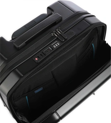 Чемодан Piquadro PQ LIGHT BV6552PQL/NO 23x41x40см поликарбонат черный