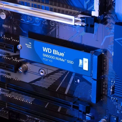 Накопитель SSD WD PCIe 4.0 x4 1TB WDS100T4B0Е SN5000 Blue M.2 2280