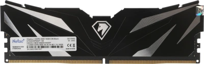 Память DDR5 16GB 5600MHz Netac NTSWD5P56SP-16K Shadow II RTL PC5-44800 CL46 DIMM ECC 288-pin 1.1В Intel с радиатором Ret