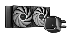 Система водяного охлаждения Deepcool LE500 RGB Soc-AM5/AM4/1200/1700/1851 черный 4-pin 18-33dB Al 220W 1238gr Ret (R-LE500-BKLNMC-G-1)
