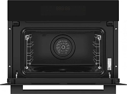 Духовой шкаф Электрический Meferi Microwave MEO609BK черный/нержавеющая сталь
