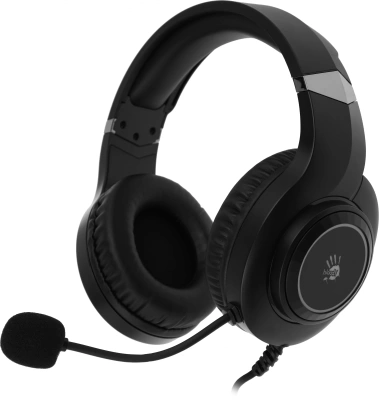 Наушники с микрофоном A4Tech Bloody G220S черный 2м мониторные USB оголовье (G220S USB/ BLACK)