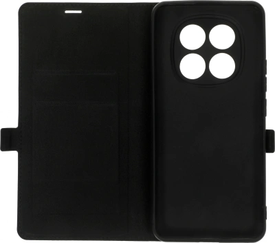 Чехол (флип-кейс) BoraSCO для Xiaomi Redmi Note 14 Pro + 5G Book Case черный (74720)