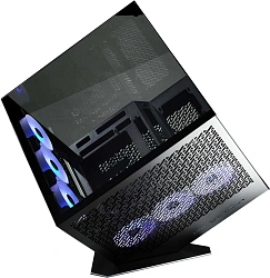 Корпус Azza CUBE PLUS черный без БП ATX 6x120mm 2xUSB3.0 audio bott PSU