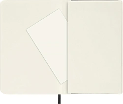 Блокнот Moleskine CLASSIC SOFT QP613 Pocket 90x140мм 192стр. нелинованный мягкая обложка черный
