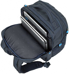 Рюкзак для ноутбука 17.3" Riva 7861 темно-синий полиэстер (7861 BLUE)