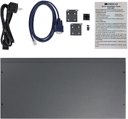 Коммутатор Origo OS3128P/250W OS3128P/250W/A1A (L2) 24x1Гбит/с 2xКомбо(1000BASE-T/SFP) 2SFP 24PoE+ 250W управляемый