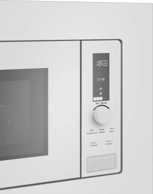 Микроволновая печь Maunfeld JBMO820GW01 20л. 1080Вт белый (встраиваемая)