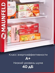 Холодильник Maunfeld MFF50RR 1-нокамерн. красный
