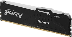 Память DDR5 2x32GB 6000MHz Kingston KF560C36BBE2AK2-64 Fury Beast Black Expo RGB RTL Gaming PC5-48000 CL36 DIMM 288-pin 1.35В single rank с радиатором Ret